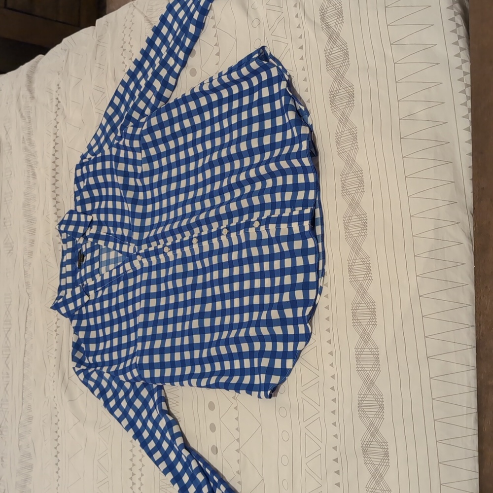 Gingham blouse